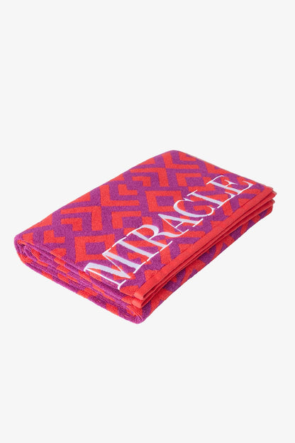 Miraclesuit Black/White Beach Towel Geo