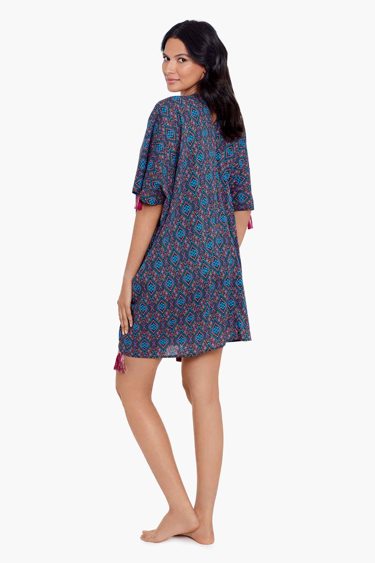 Miraclesuit Multi Romani Caftan Swim Cover Up