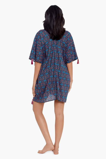 Miraclesuit Multi Romani Caftan Swim Cover Up