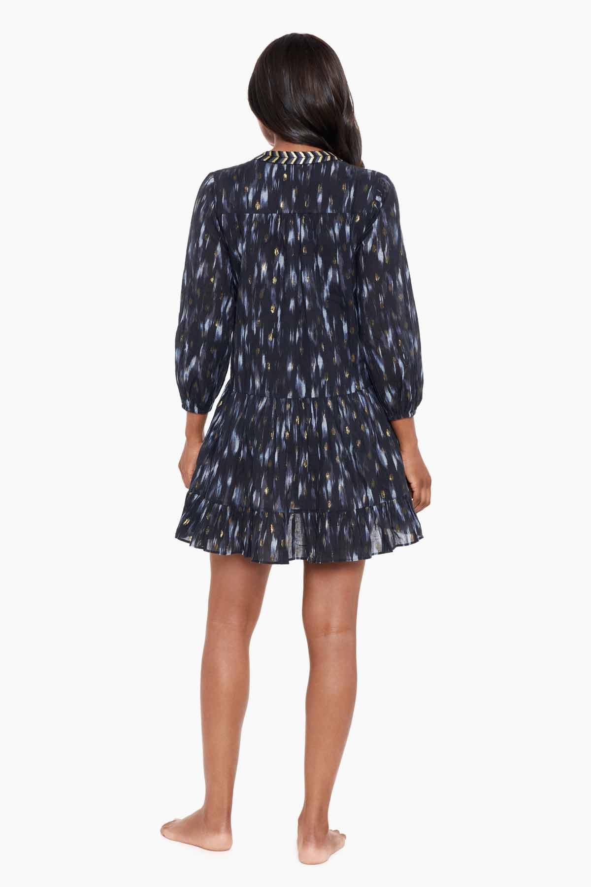 Miraclesuit Black/Multi Bronze Reign Beach Dress Swim Cover Up
