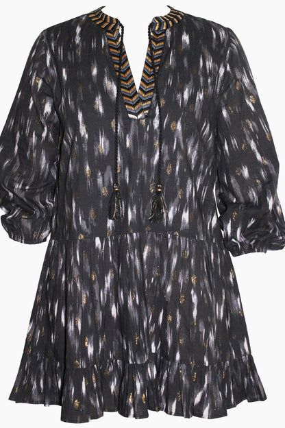 Miraclesuit Black/Multi Bronze Reign Beach Dress Swim Cover Up