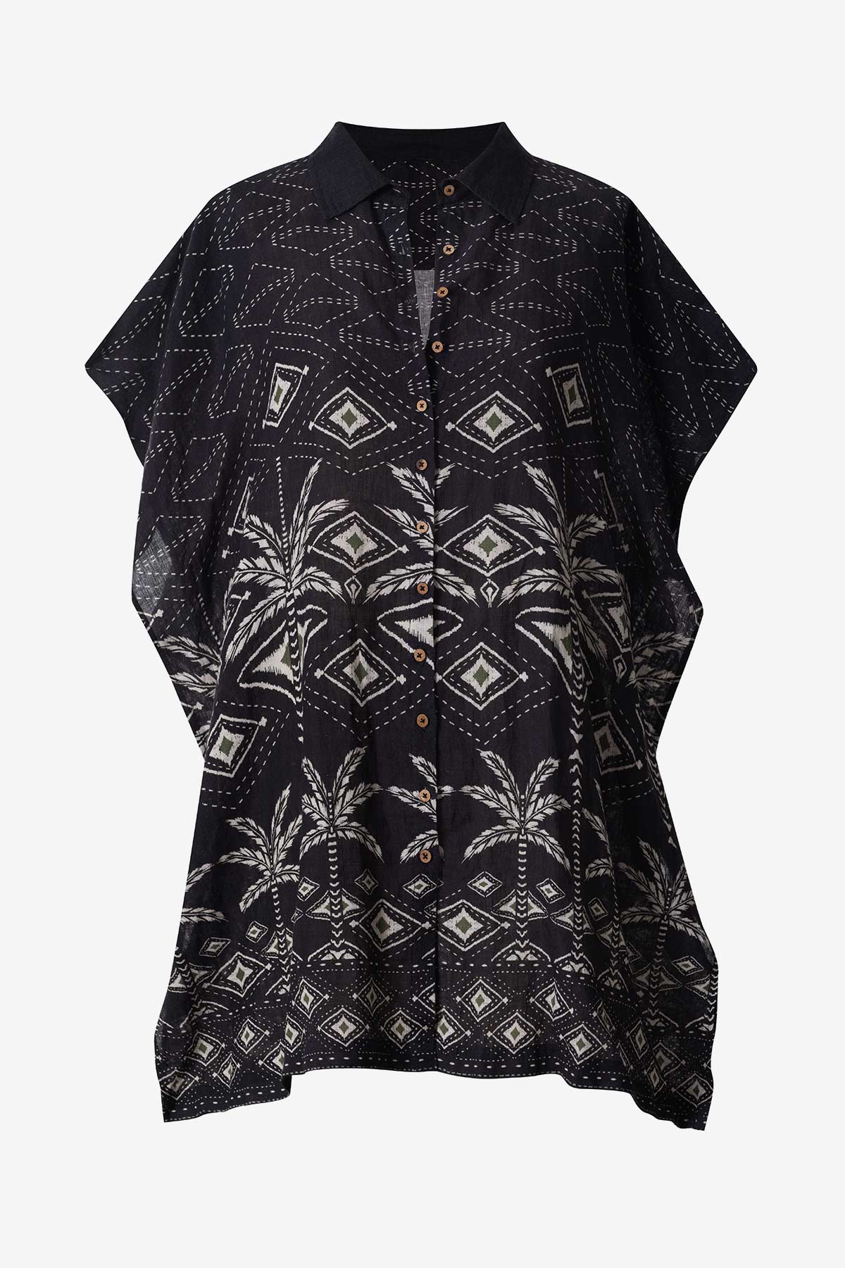 Miraclesuit Perla Palma Beach Shirt Cover Up in Perla Palma