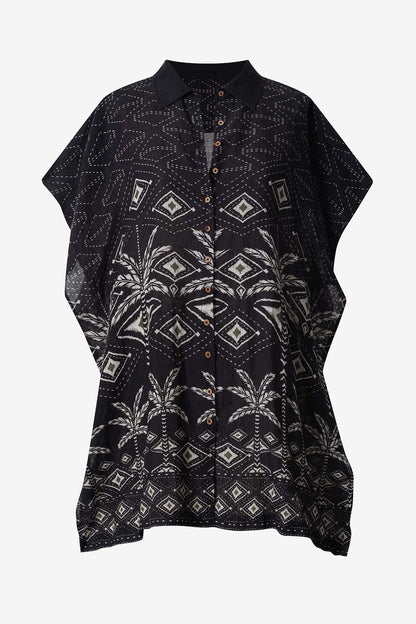 Miraclesuit Perla Palma Beach Shirt Cover Up in Perla Palma