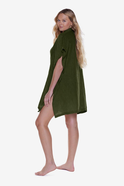Miraclesuit Jungle Beach Shirt Cover Up in Jungle