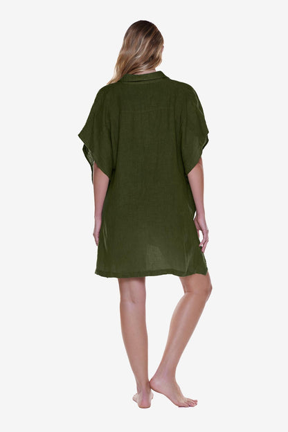 Miraclesuit Jungle Beach Shirt Cover Up in Jungle