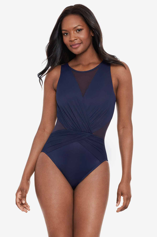 Miraclesuit Midnight Illusionists Palma One Piece Swimsuit