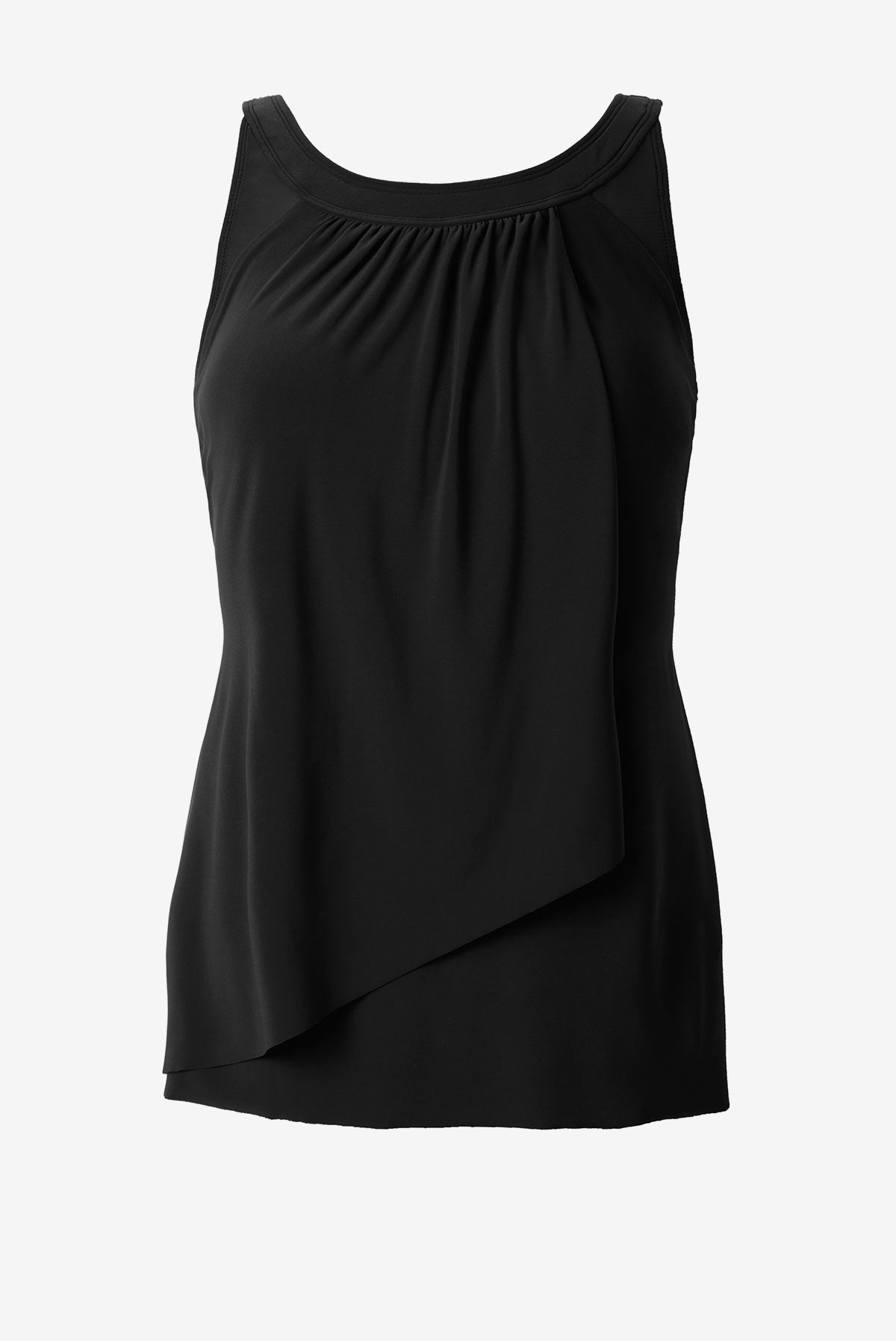 Miraclesuit Black DD-Cup Ursula Tankini Top