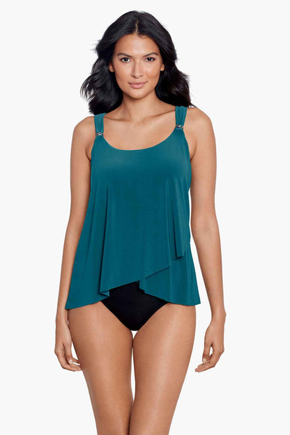 Miraclesuit Framboise DD-Cup Dazzle Tankini Top