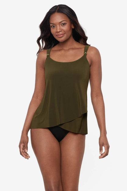 Miraclesuit Framboise DD-Cup Dazzle Tankini Top