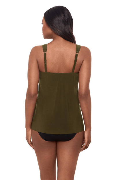 Miraclesuit Framboise DD-Cup Dazzle Tankini Top