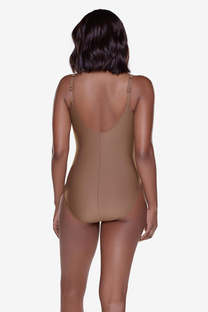 Miraclesuit Flax Vim One Piece in Flax