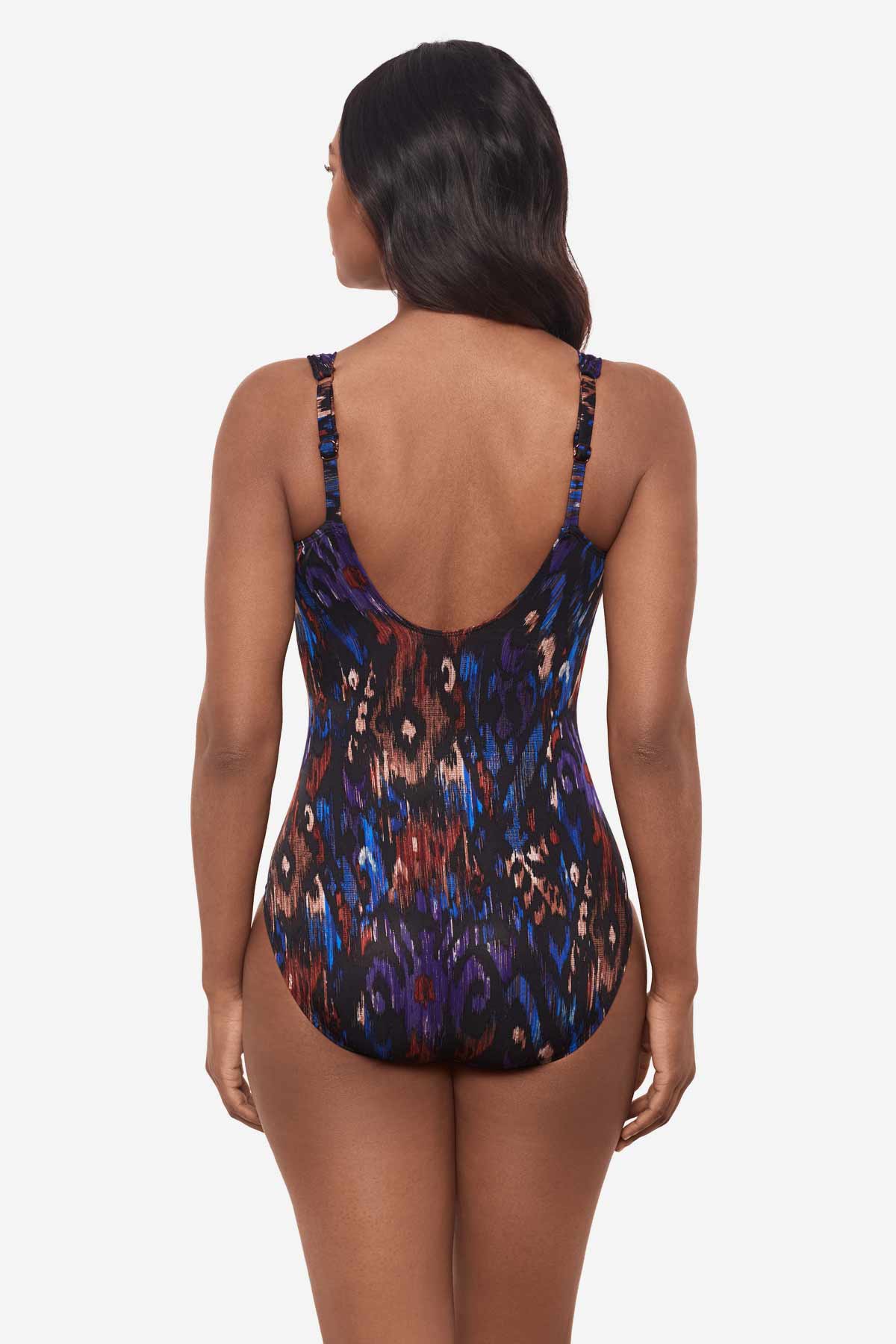 Miraclesuit Black/Multi Tapiz Siren One Piece Swimsuit