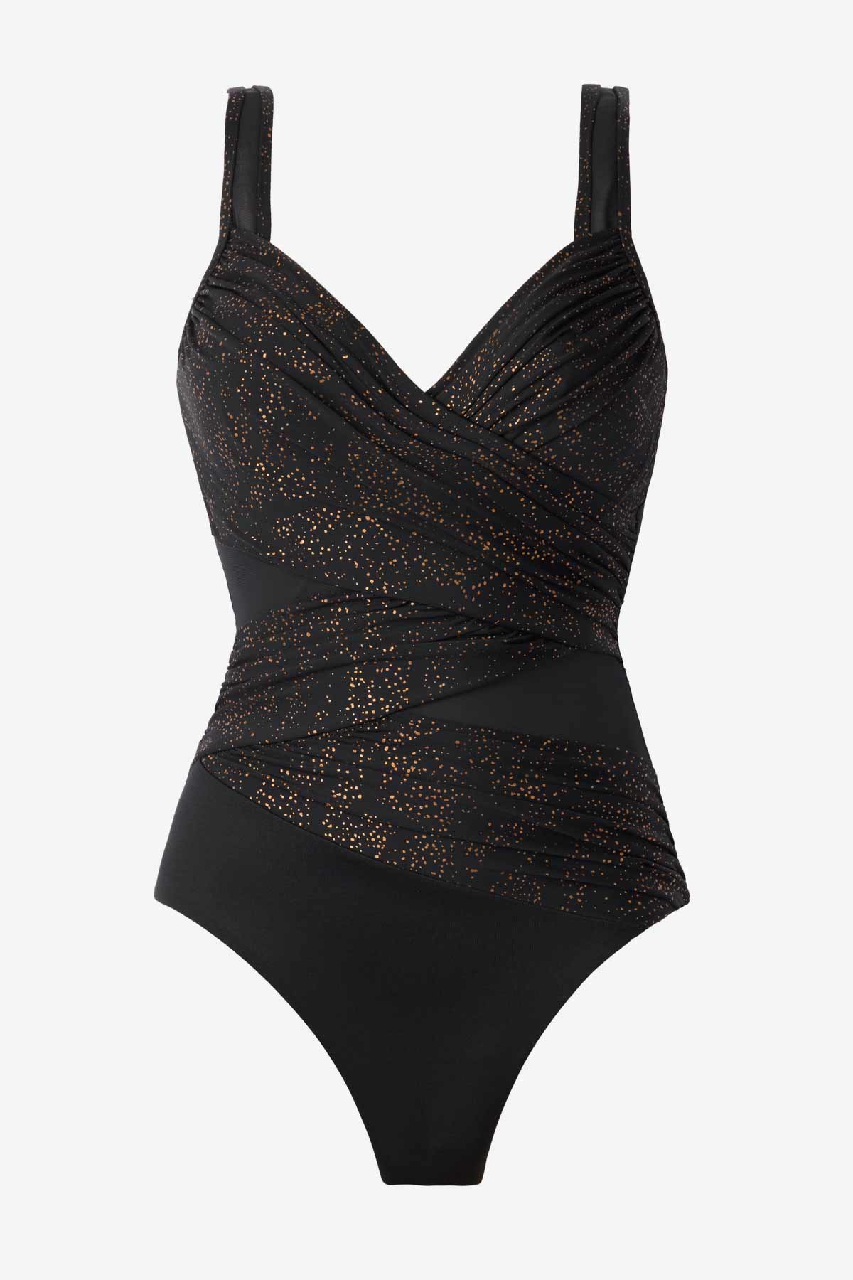 Miraclesuit Black Brillante Madero One Piece Swimsuit