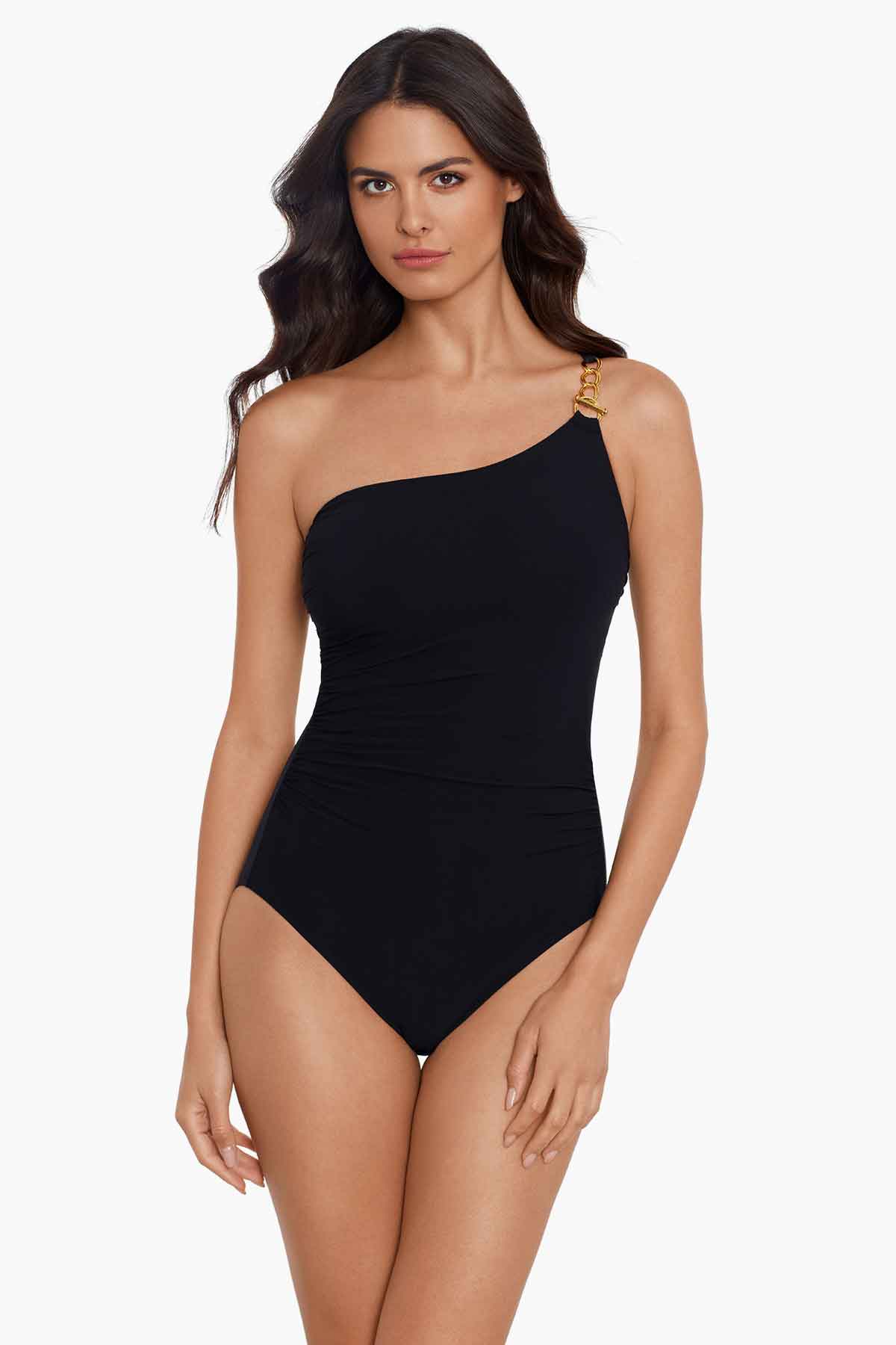 Miraclesuit Persimmon Magicsuit Hyper Link Charlize One Piece Swimsuit