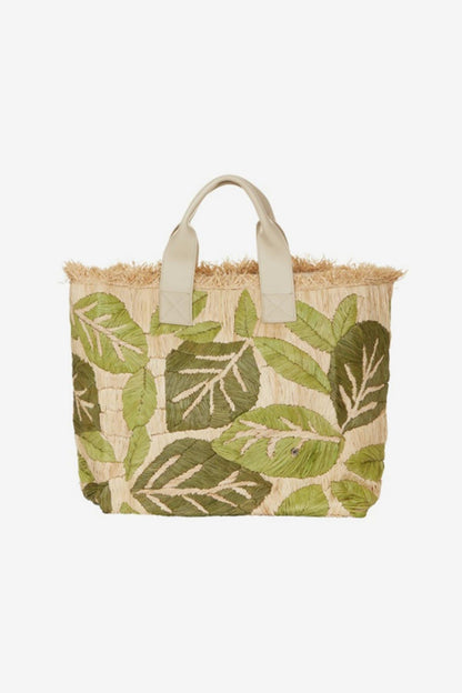 Miraclesuit Key Lime Multi Florabella Ancina Tote Bag in Key Lime