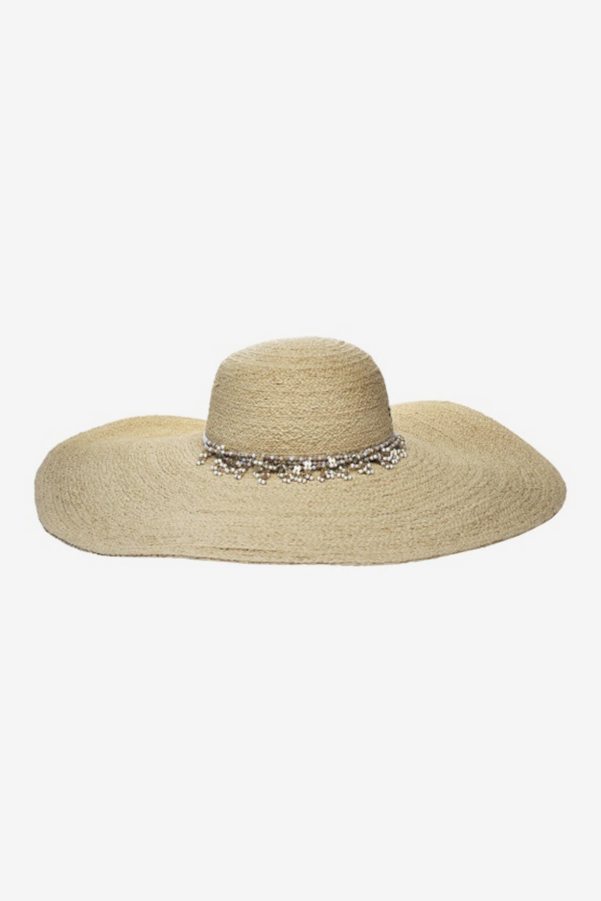 Miraclesuit Natural/White Florabella Tracey Wide Brim Hat in Natural/White