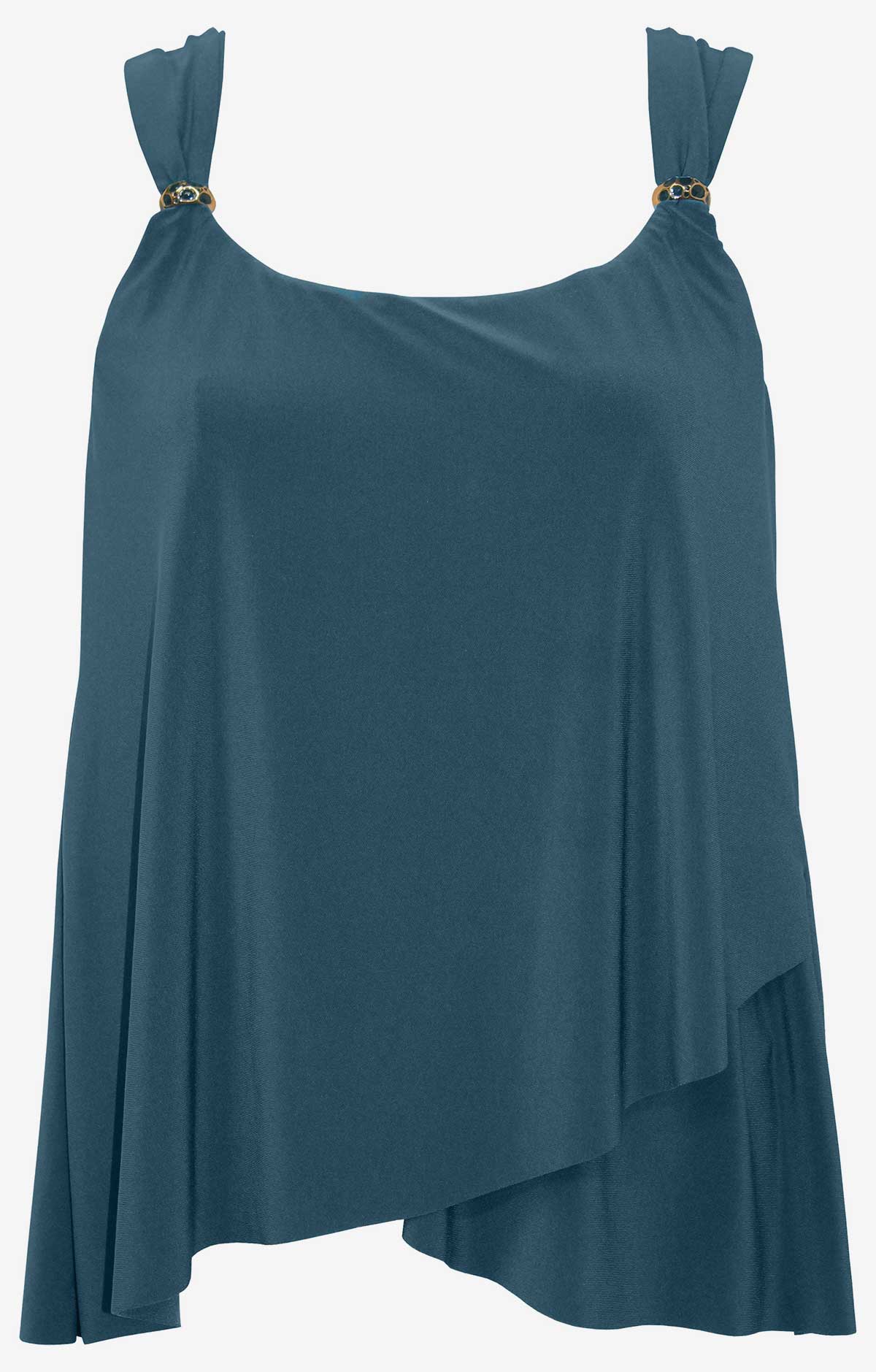 Miraclesuit Cayenne Plus Size Dazzle Tankini Top