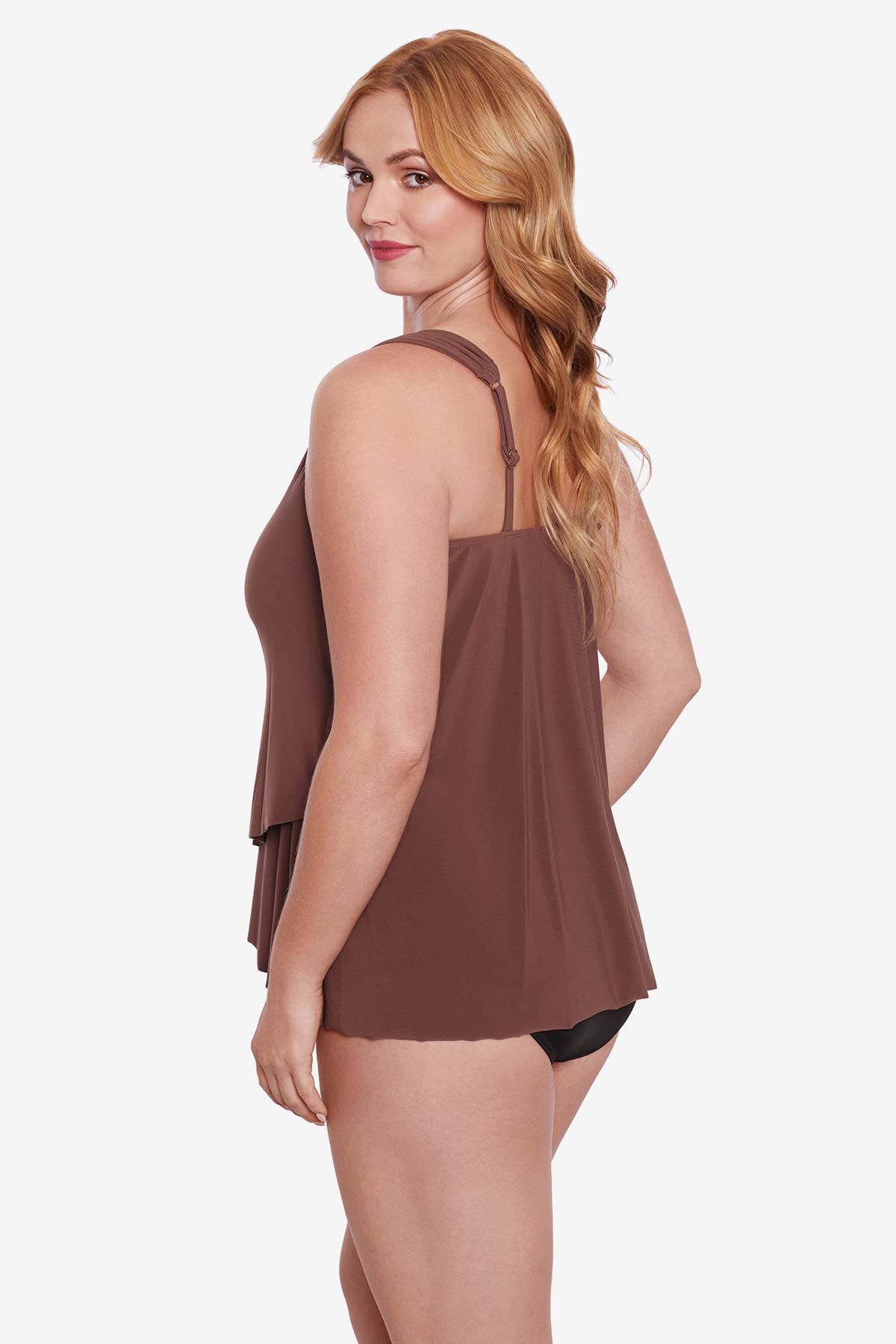 Miraclesuit Cayenne Plus Size Dazzle Tankini Top