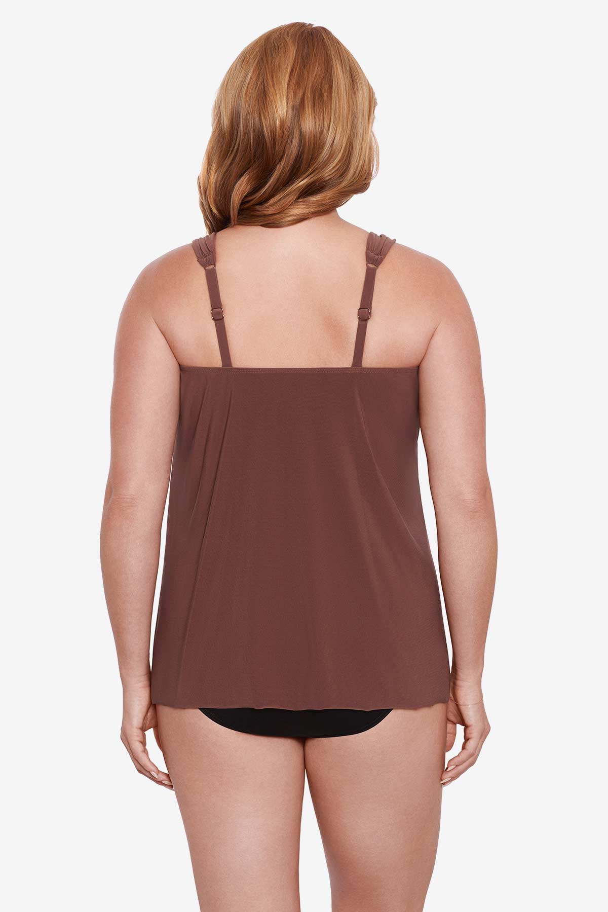 Miraclesuit Cayenne Plus Size Dazzle Tankini Top