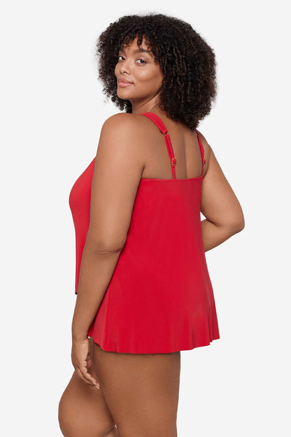 Miraclesuit Cayenne Plus Size Dazzle Tankini Top