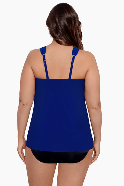 Miraclesuit Cayenne Plus Size Dazzle Tankini Top