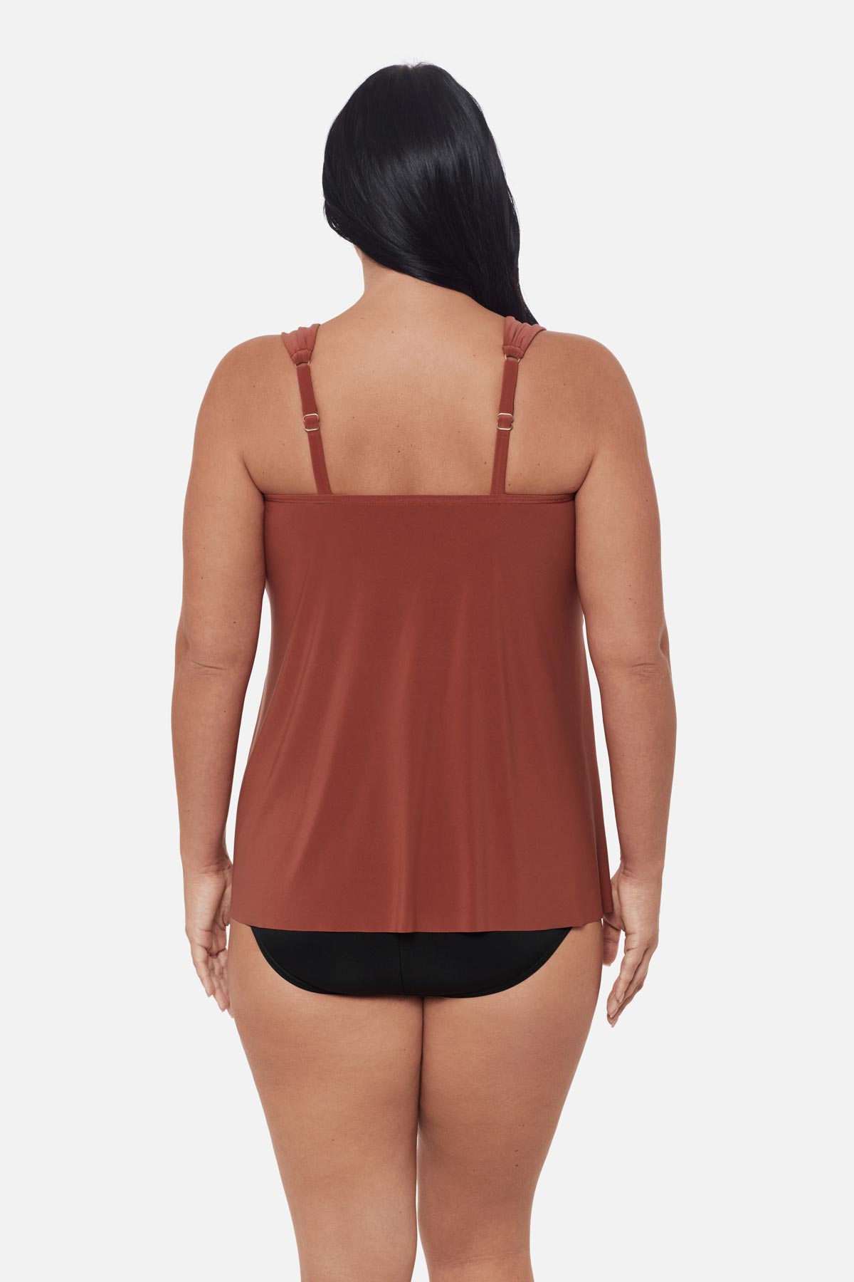 Miraclesuit Cayenne Plus Size Dazzle Tankini Top