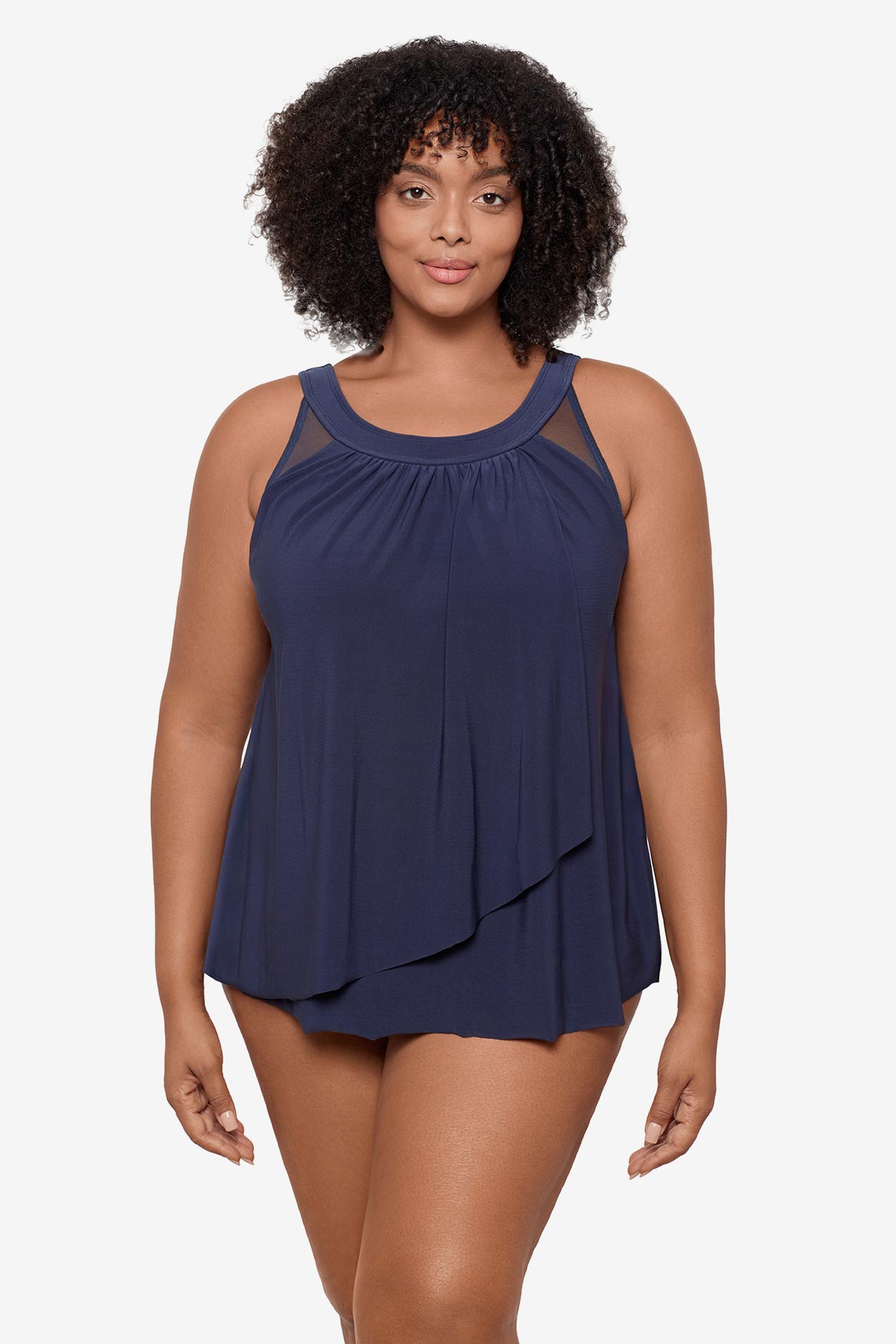 Miraclesuit Aegean Plus Size Ursula Tankini Top