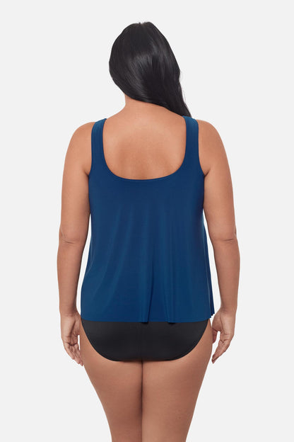 Miraclesuit Aegean Plus Size Ursula Tankini Top