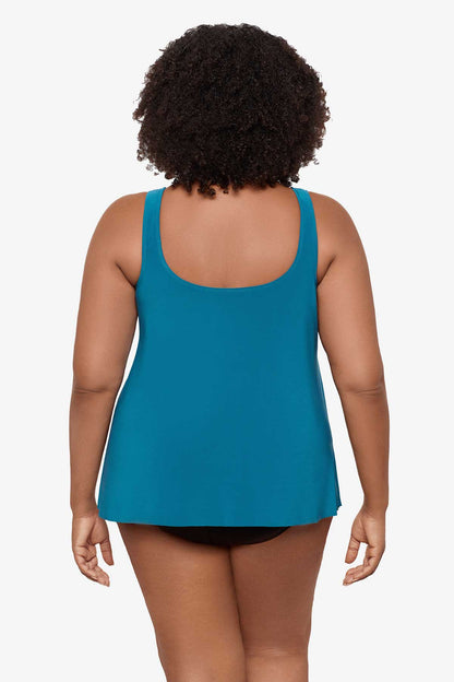 Miraclesuit Aegean Plus Size Ursula Tankini Top