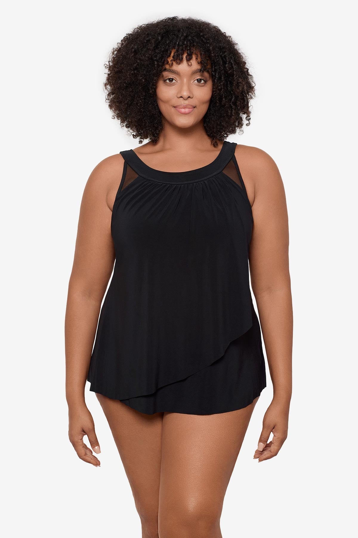 Miraclesuit Aegean Plus Size Ursula Tankini Top