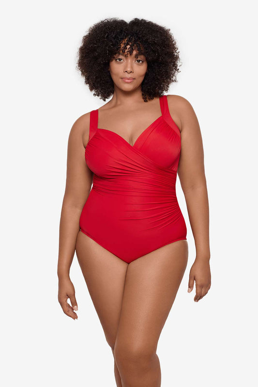 Miraclesuit Cayenne Plus Size Sanibel One Piece