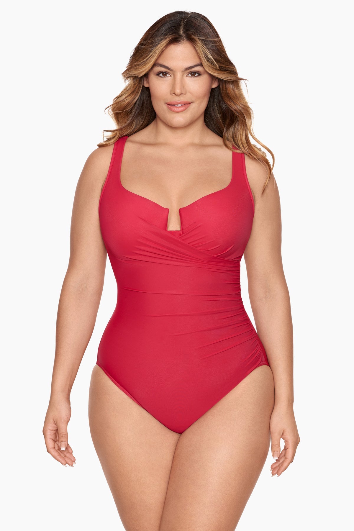 Miraclesuit Black Plus Size Escape One Piece