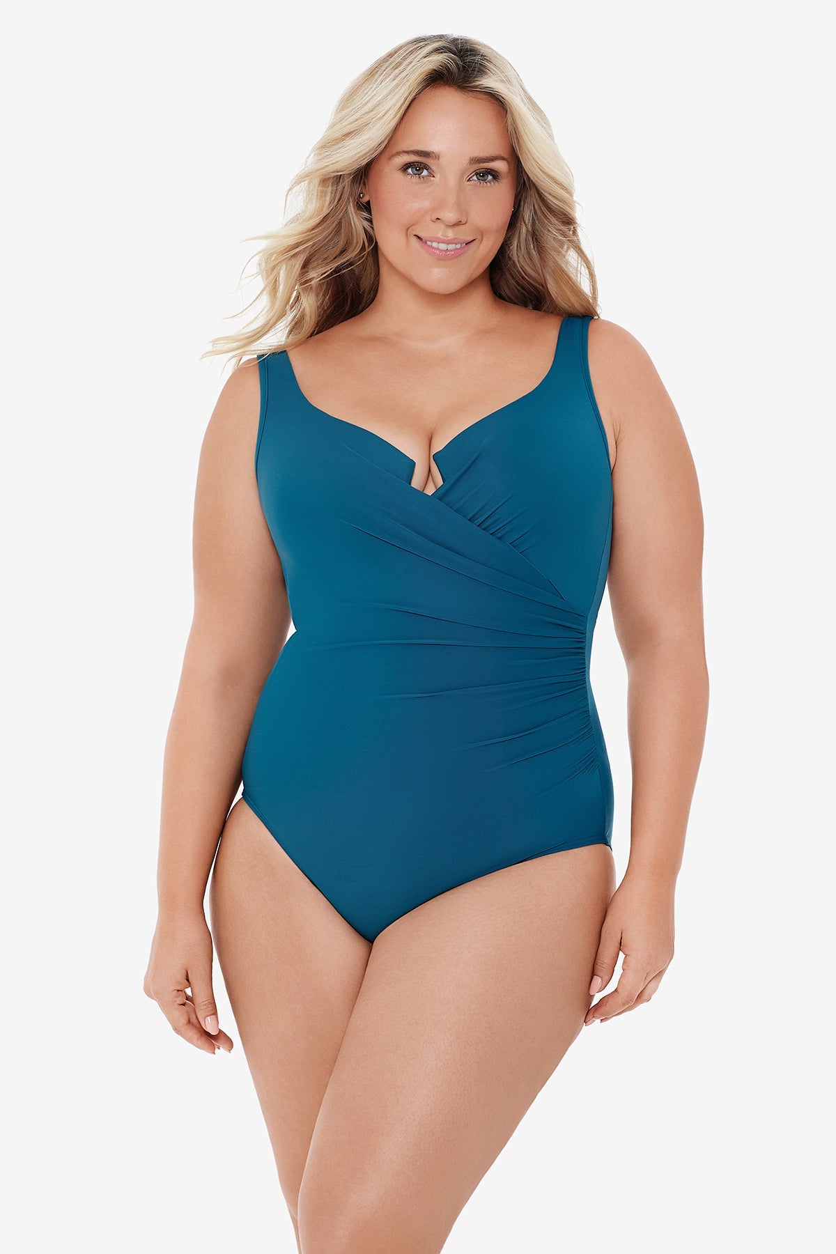 Miraclesuit Black Plus Size Escape One Piece