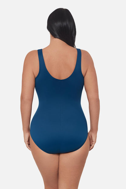 Miraclesuit Black Plus Size Escape One Piece