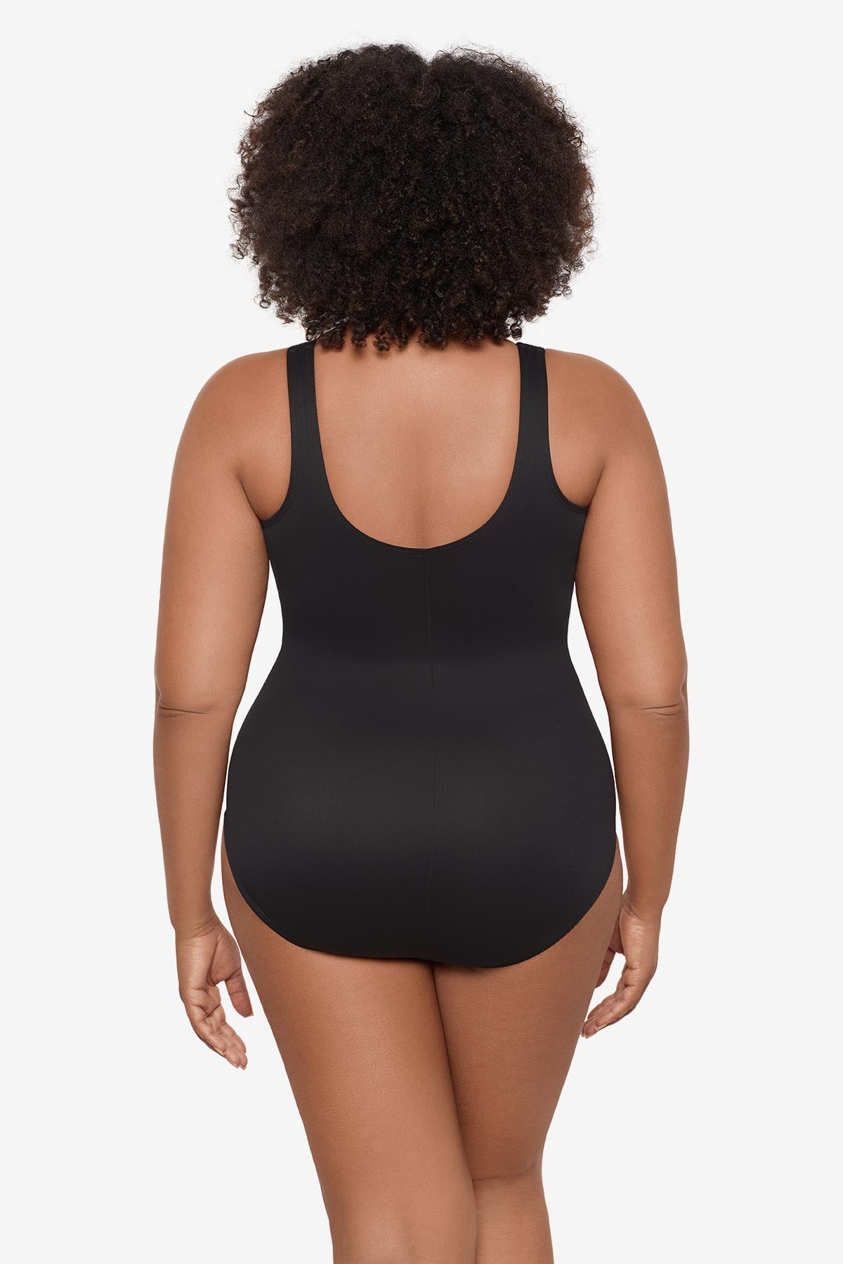 Miraclesuit Black Plus Size Escape One Piece