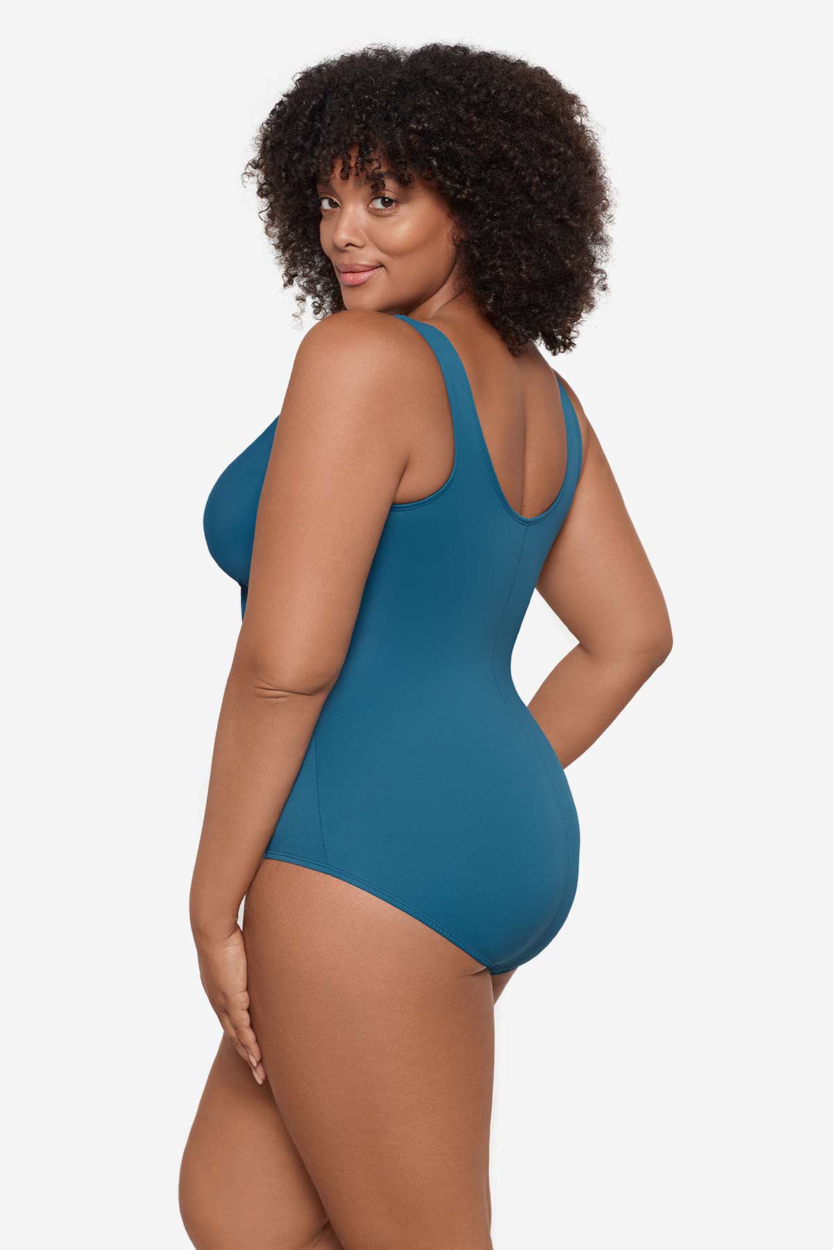 Miraclesuit Mulberry Plus Size Must Haves Oceanus One Piece Swimsuit