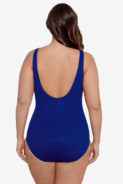 Miraclesuit Mulberry Plus Size Must Haves Oceanus One Piece Swimsuit