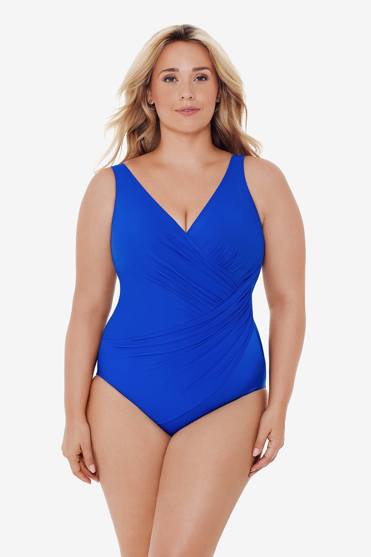 Miraclesuit Mulberry Plus Size Must Haves Oceanus One Piece Swimsuit