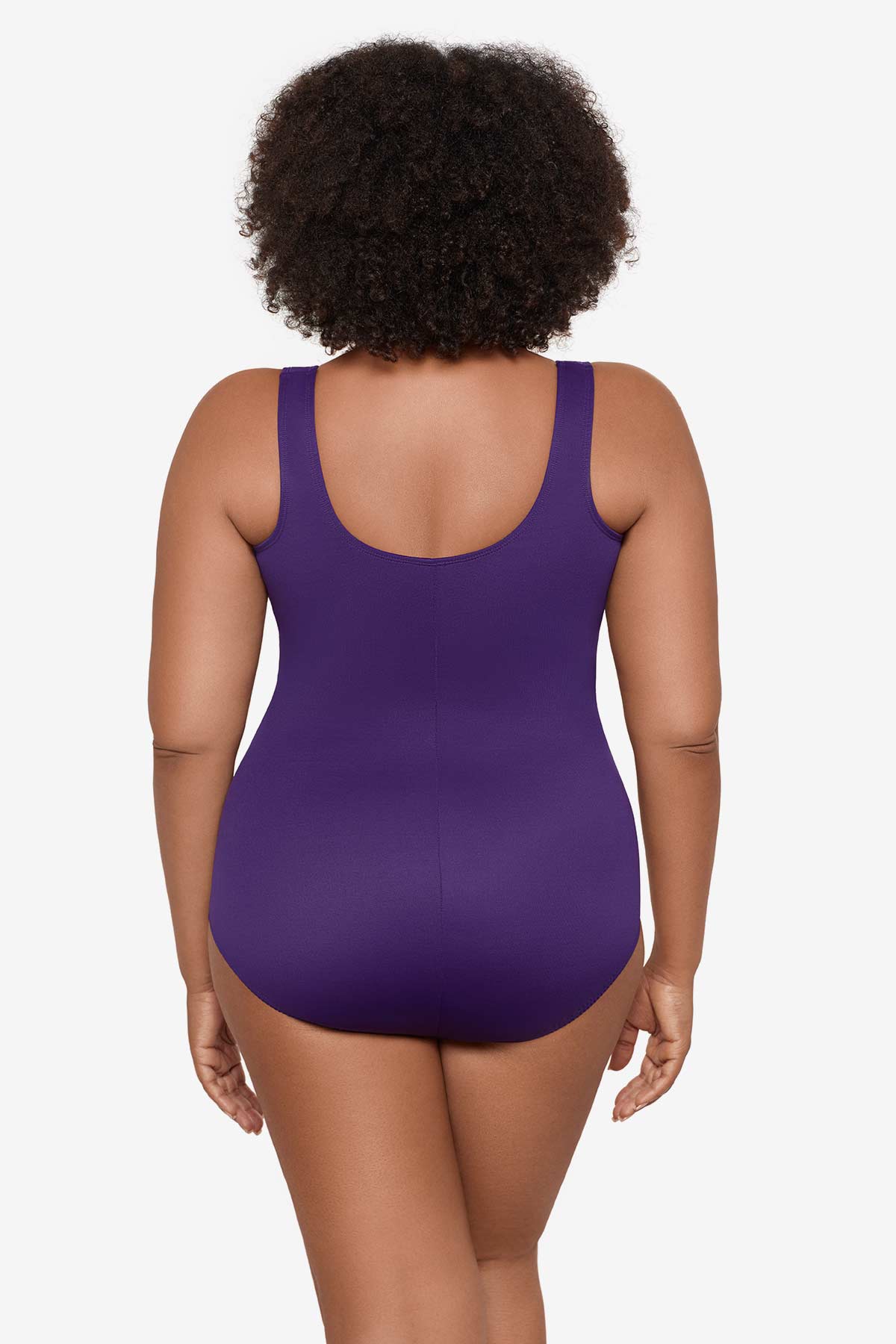 Miraclesuit Mulberry Plus Size Must Haves Oceanus One Piece Swimsuit