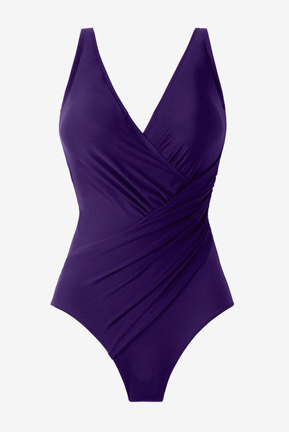 Miraclesuit Mulberry Plus Size Must Haves Oceanus One Piece Swimsuit