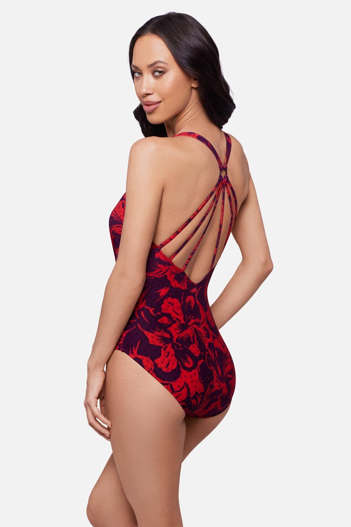 Miraclesuit Pink/Multi Magicsuit Drew One Piece in Swoon