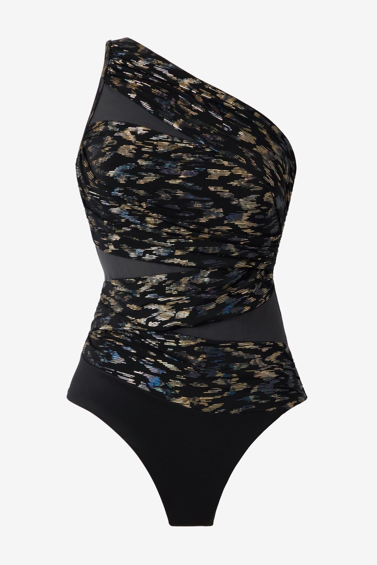 Miraclesuit Black/Multi Jena One Piece in Sparkle Plenty