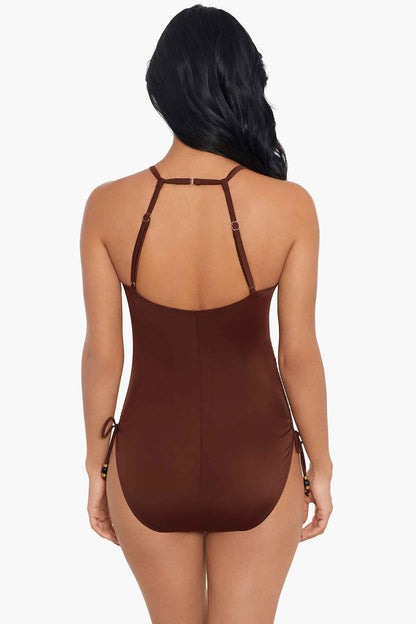 Miraclesuit Black Magicsuit Marley Sachi One Piece Swimsuit