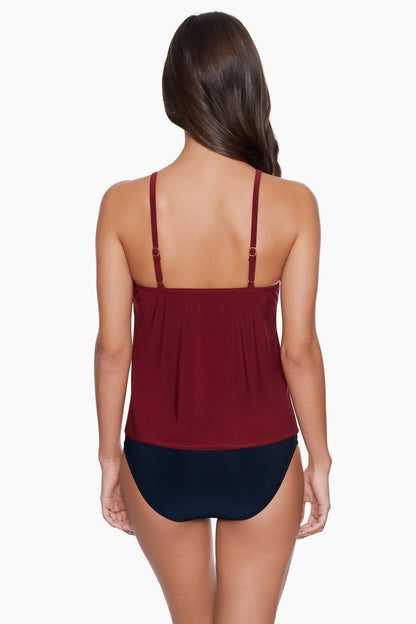 Miraclesuit Black Magicsuit Halo Effect Angelika Tankini