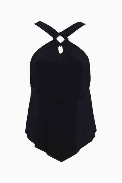 Miraclesuit Navy Magicsuit Square Cut Carolina Wire-Free Tankini