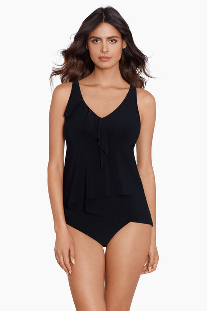 Miraclesuit Navy Magicsuit Cascade Amira Tankini