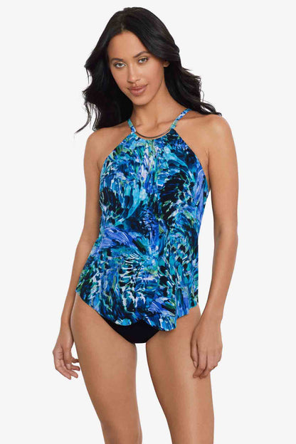 Miraclesuit Black/Multi Magicsuit Chanticleer Jill One Piece Swimsuit