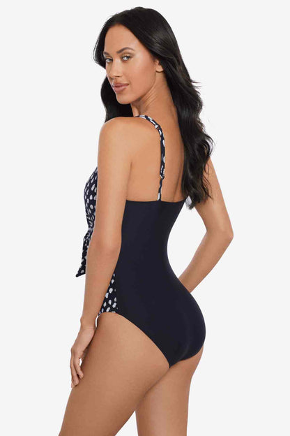 Miraclesuit Black/White Magicsuit Pebbles Saki One Piece Swimsuit