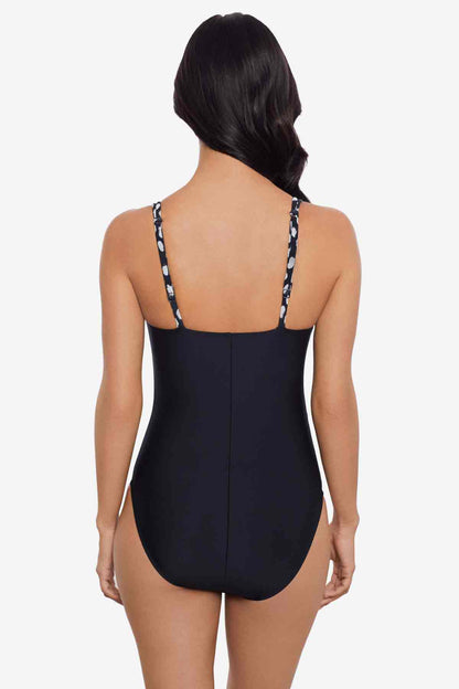 Miraclesuit Black/White Magicsuit Pebbles Saki One Piece Swimsuit