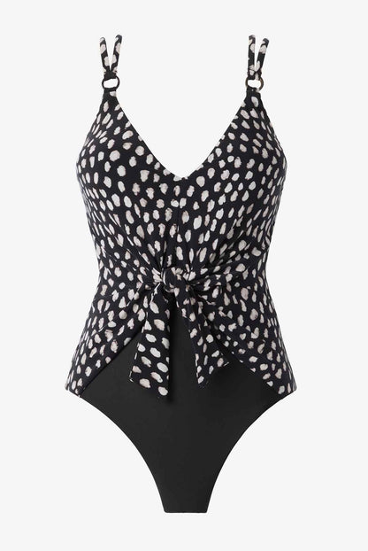 Miraclesuit Black/White Magicsuit Pebbles Saki One Piece Swimsuit